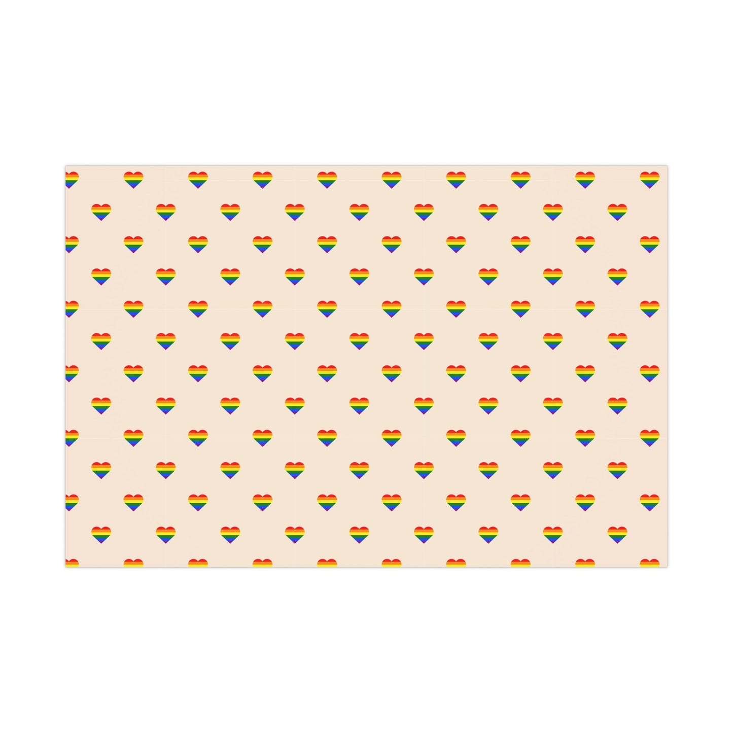 Pride Heart Wrapping Paper | Pride