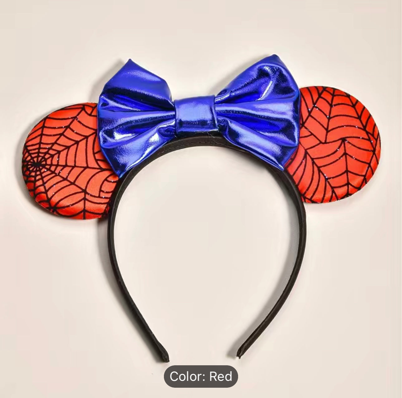 Baby Girls Adorable Cute Cartoon Spider Web Bow Hair Hoop, Holiday Party Headwear Hair Accessories