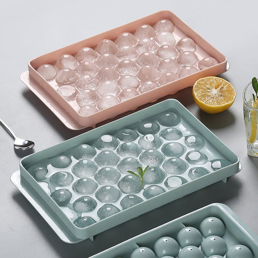 Silicone Ice Tray 3D Round Ice Molds Home Bar Party Use