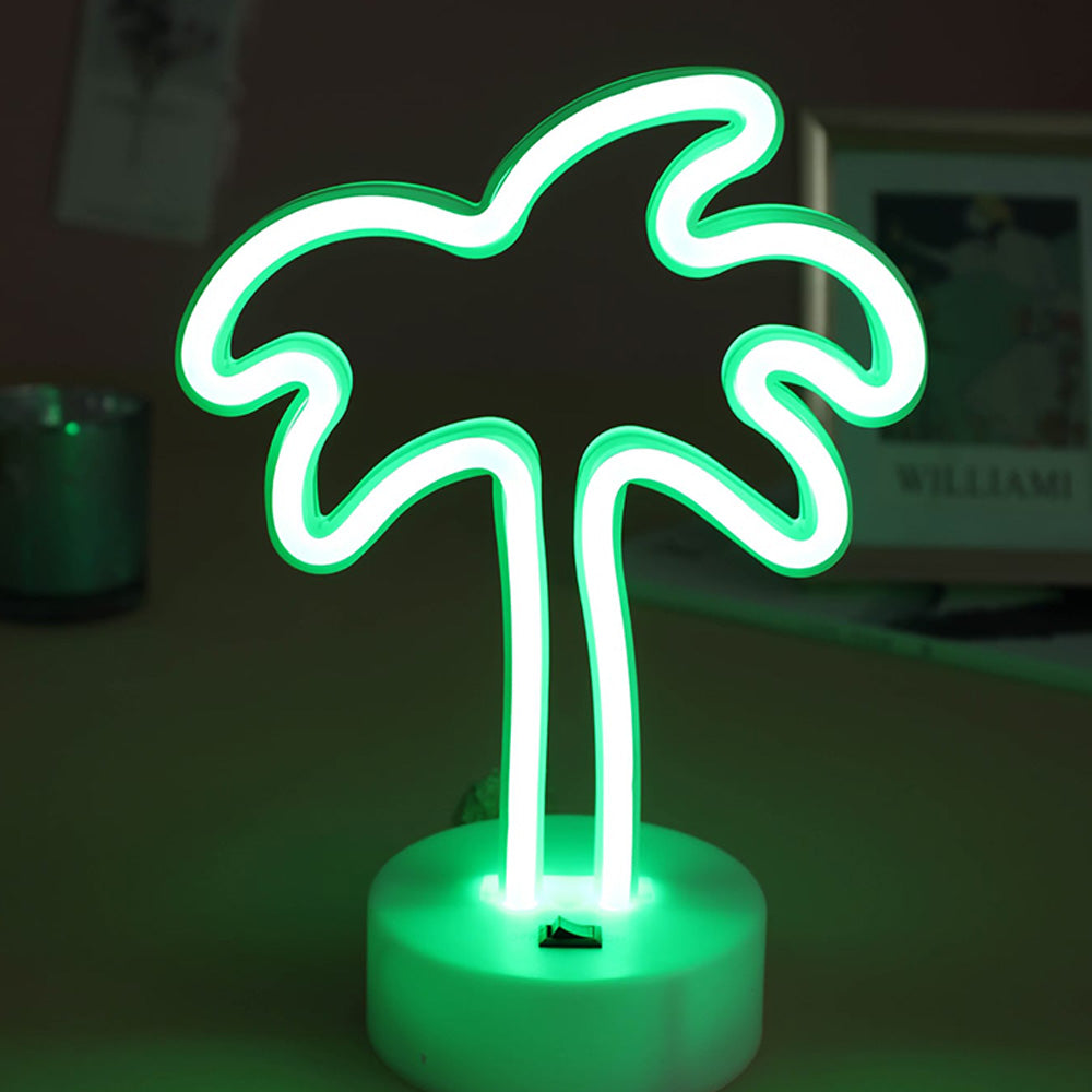 AMZER Neon LED Holiday Light with Holder, Warm Fairy Decorative Lamp