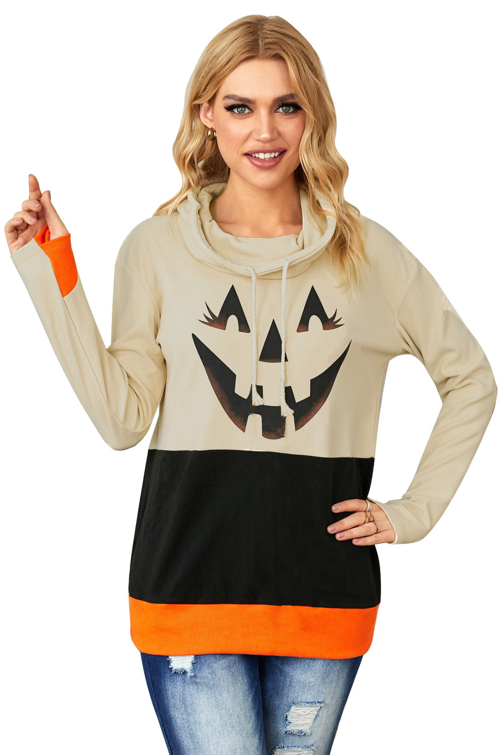 Turtleneck Halloween Festive Top