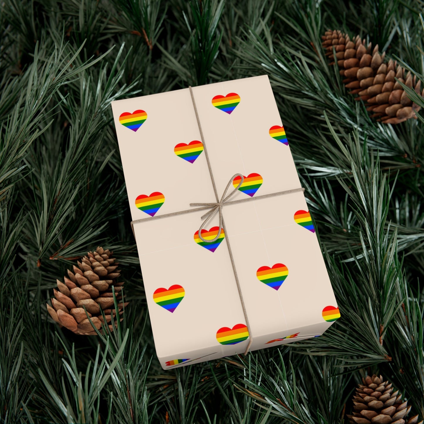 Pride Heart Wrapping Paper | Pride