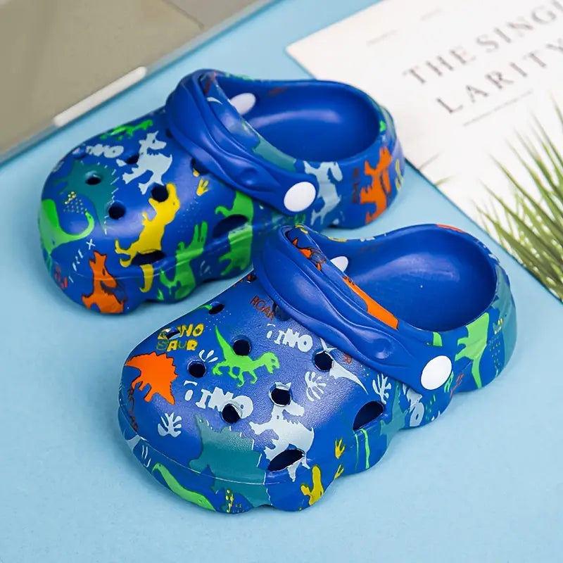 Cute Cartoon Breathable Clogs for Girls - Quick Drying, Lightweight, Anti-Slip - Indoor/Outdoor, All Seasons