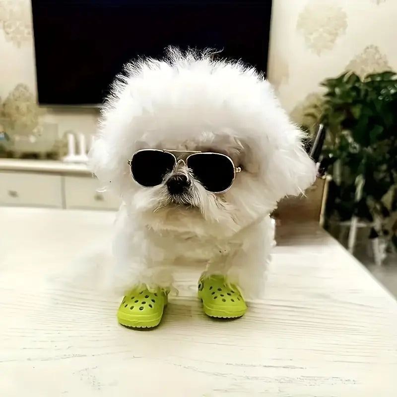 Pet Crocs,  Breathable Candy Color Doggy Boots for Summer - Comfortable Pet Shoes for Your Cute Puppy