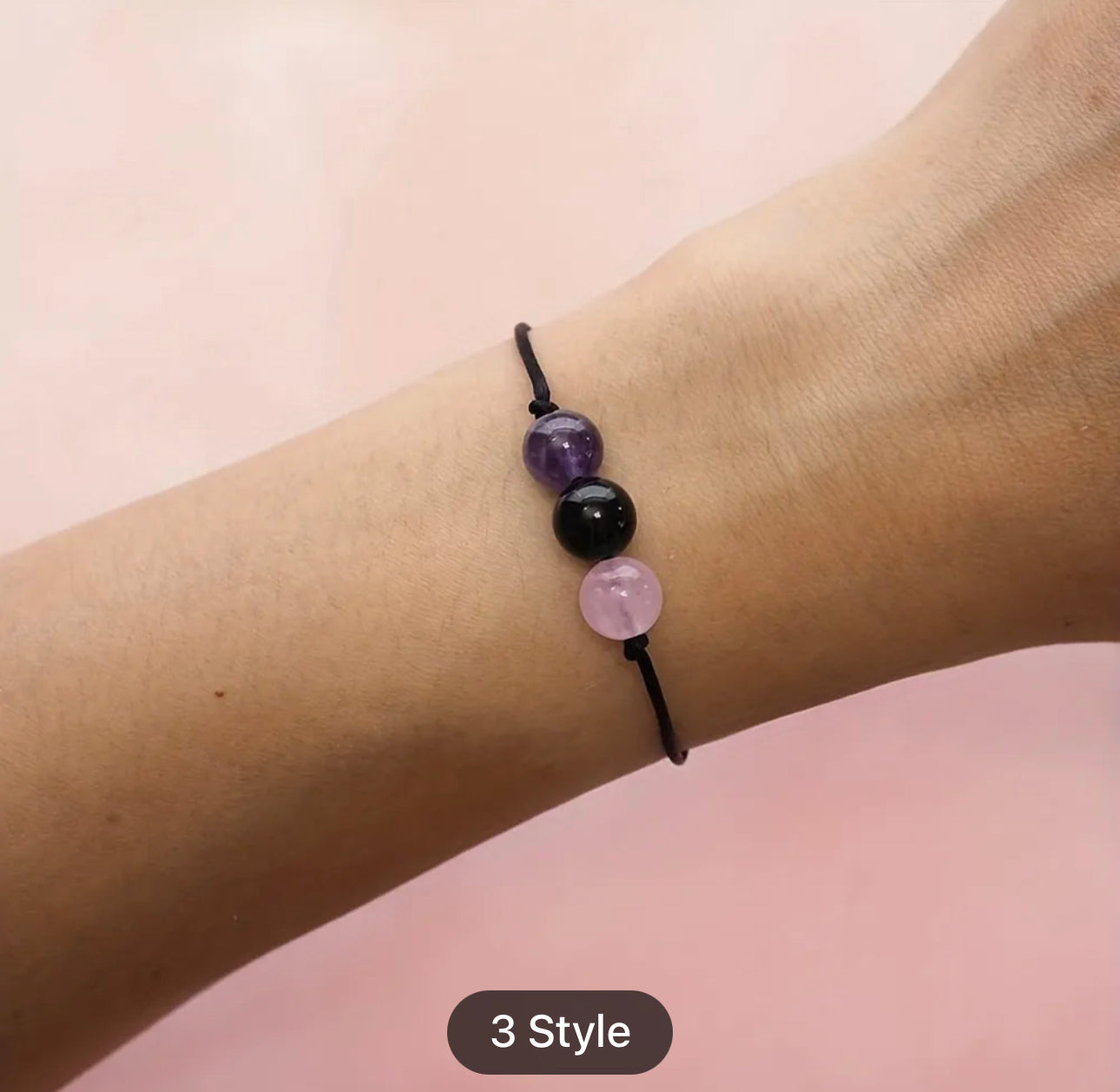 New Trendy Beads Bracelet For Men and Women, Crystal Energy