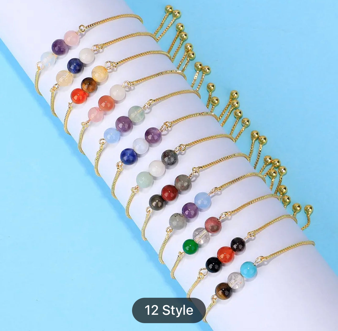 1pc Trendy Minimalist Beaded Chain Bracelet For Men For Daily Decoration, Gift For Family And Friends, Holiday Birthday Gift For Boyfriends / Girlfriends
