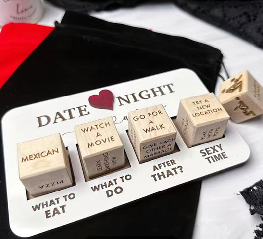 Date night dice, Gift for Significant Other