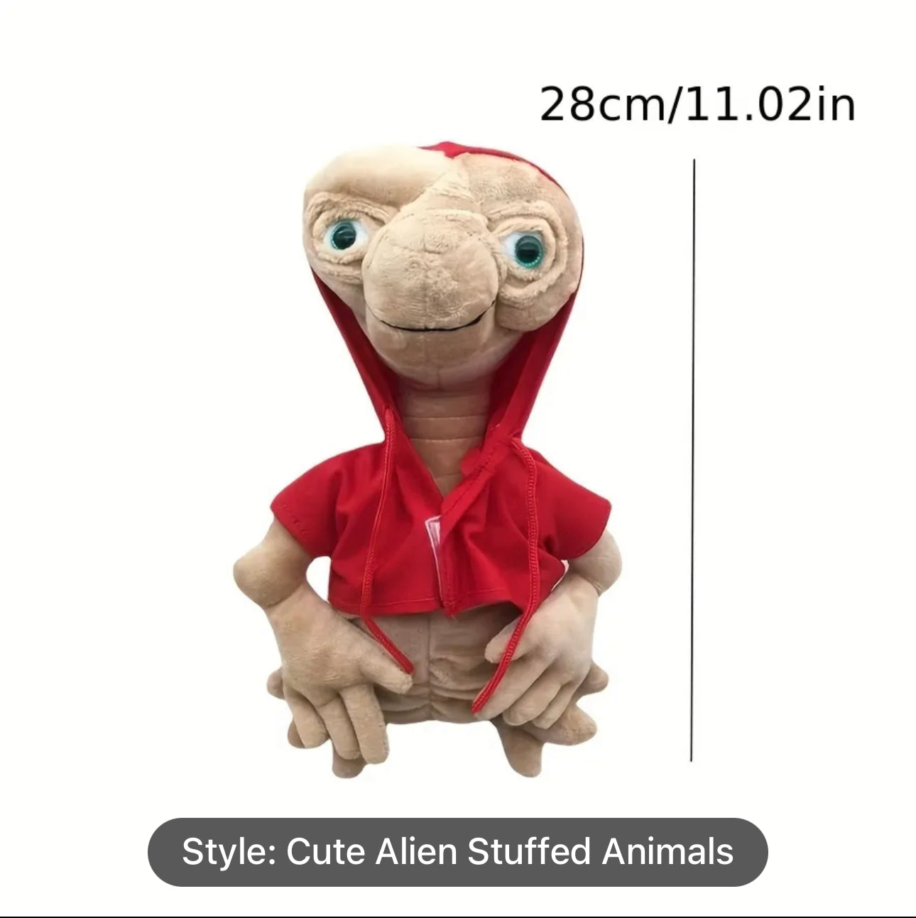 2023 New Cute Alien Plush Toys - Unique Personality & Ugly Big-Eyed Weird Dolls - Perfect Halloween & Christmas Gifts!