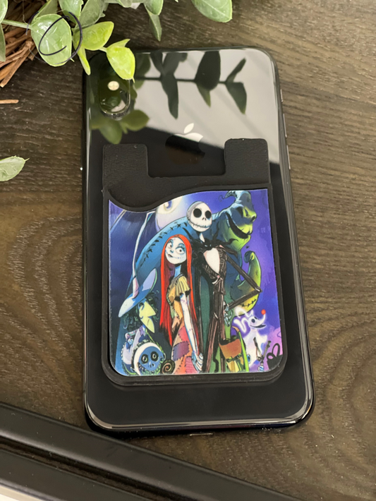 Nightmare Before Christmas Card Caddy Phone Wallet