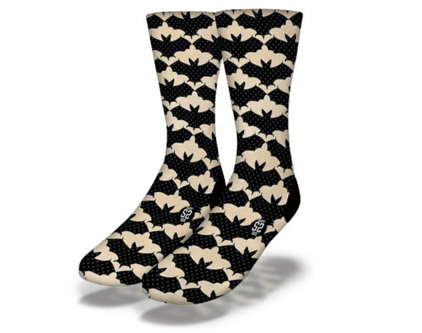 Going BATTY Fun Halloween Socks