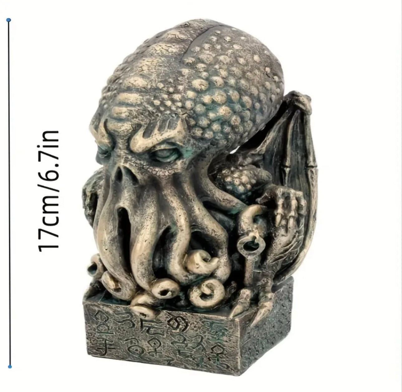 New Mythical Statue Octopus Sculpture Resin Craft