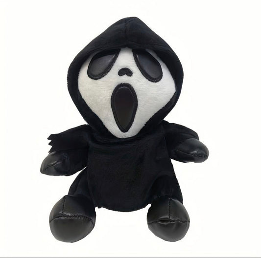 7.09inch New Wholesale Skull Face Plush Toy Ghost Face Reaper Doll Creative Toys For Children's Birthday Party Gifts