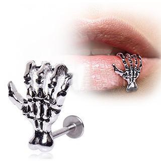 316L Surgical Steel Zombie Claw Labret / Lip