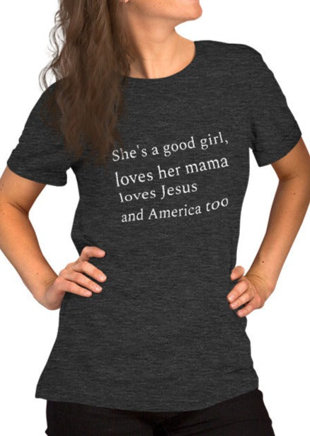 American Girl Lyric Shirt - Unisex