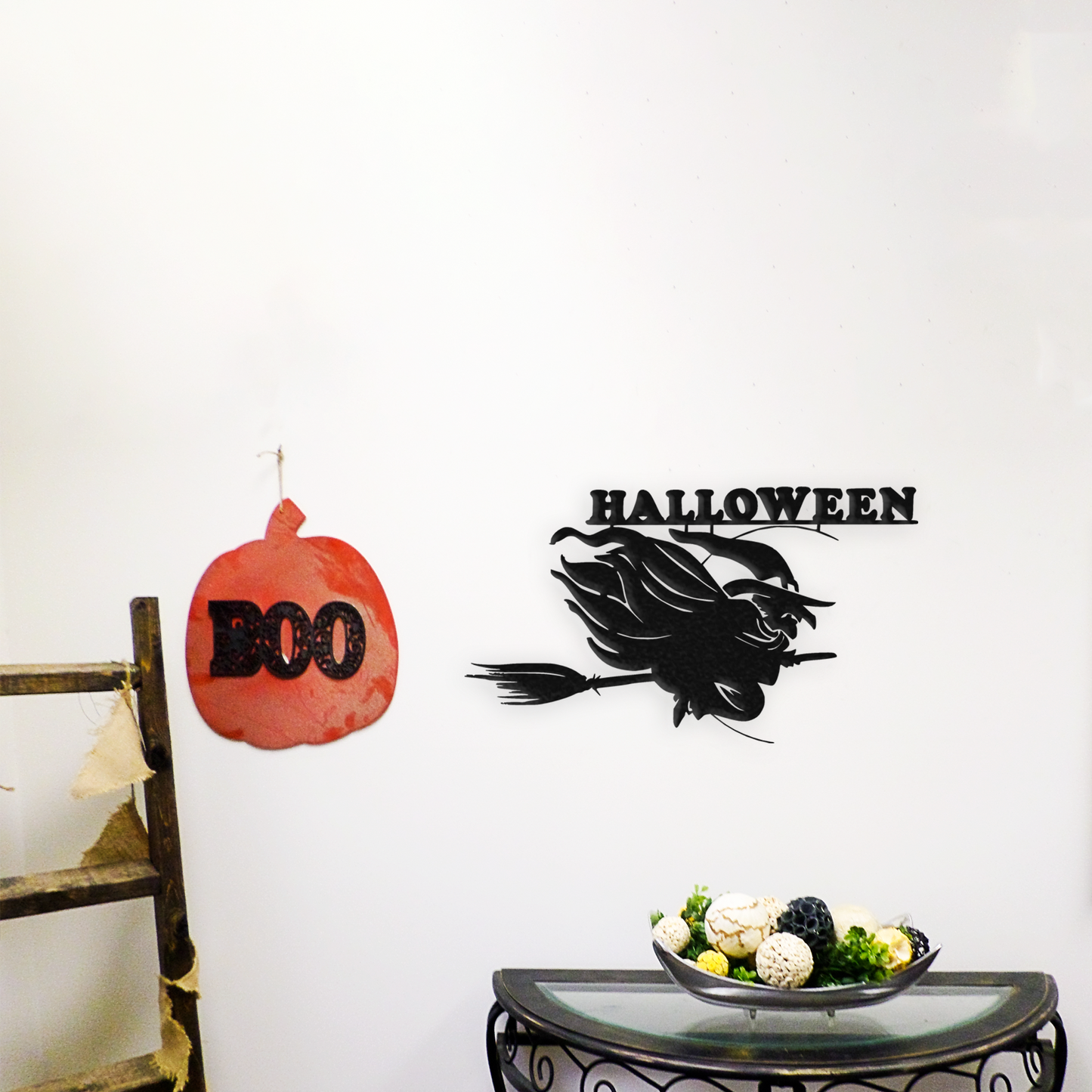 Witch Halloween - Metal Wall Art