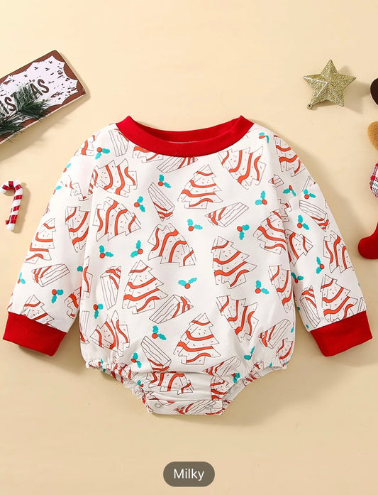 Adorable Christmas-Themed Onesies Rompers for Newborn Babies - Boys & Girls!