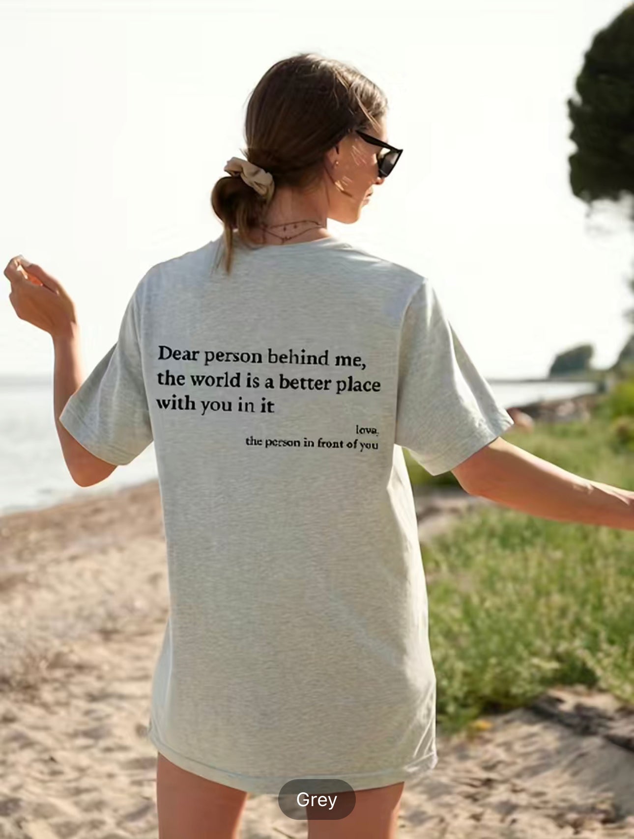 Letter Print Versatile T-shirt, Casual Crew Neck Short Sleeve Summer T-shirt, Women's Clothing