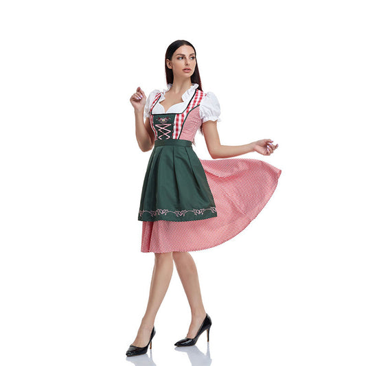 New German Oktoberfest Dress Maid Costume